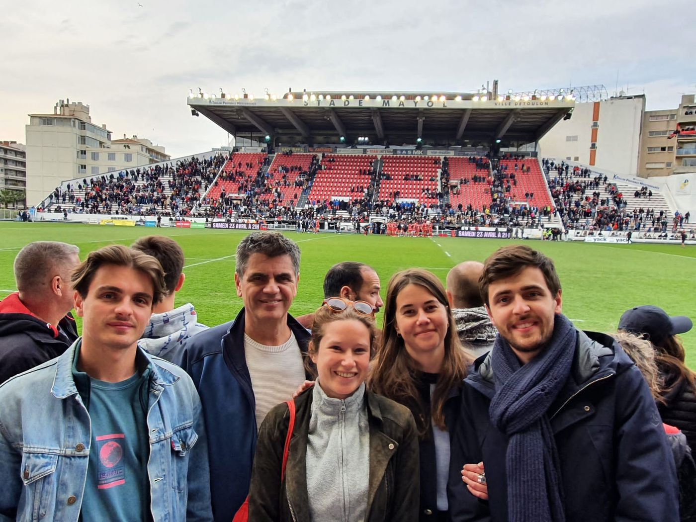 Au Stade Mayol de Toulon