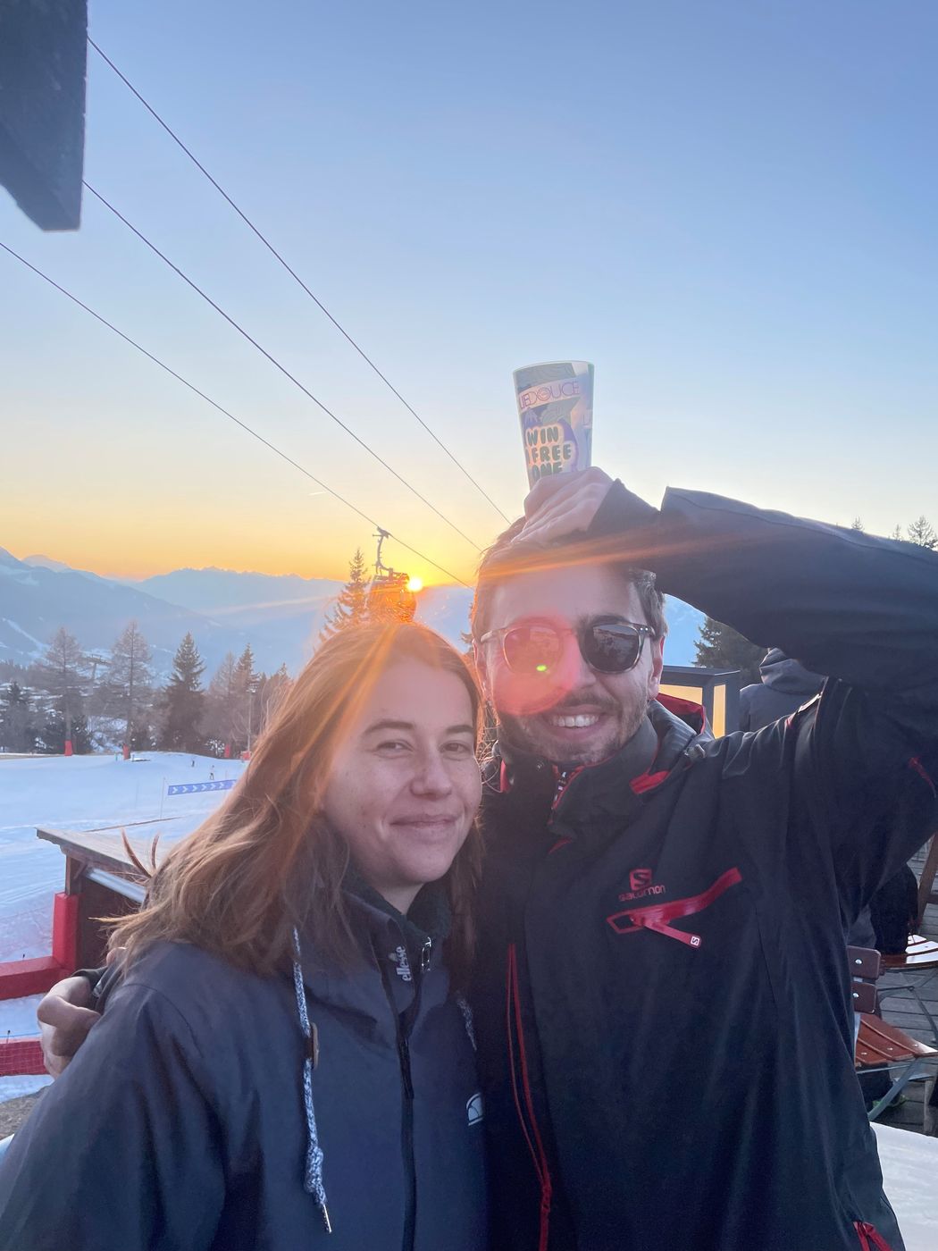 Au ski aux Arcs