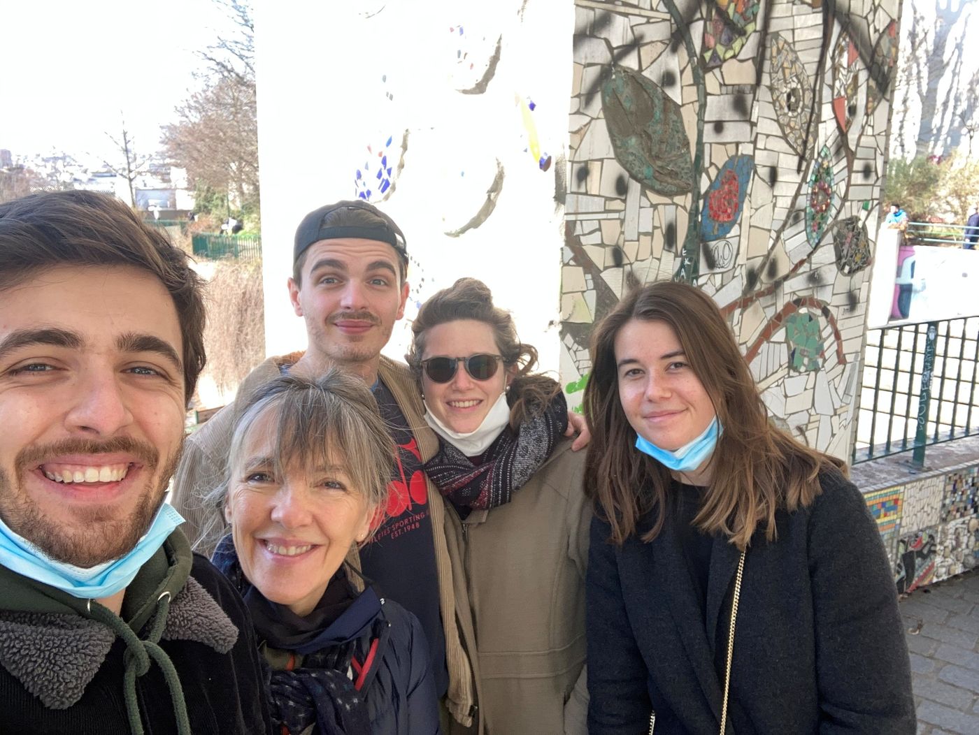Photo de famille à Paris