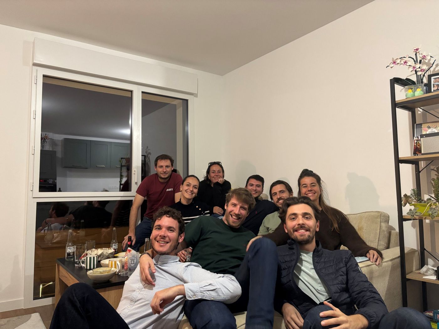 Soirée entre amis à Saint-Nazaire
